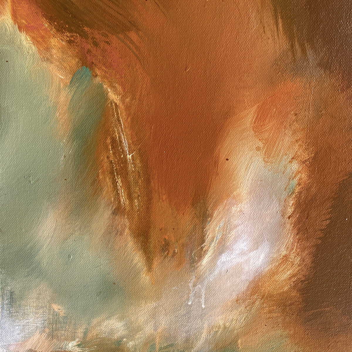 Last light in the Forest - Original Painting
