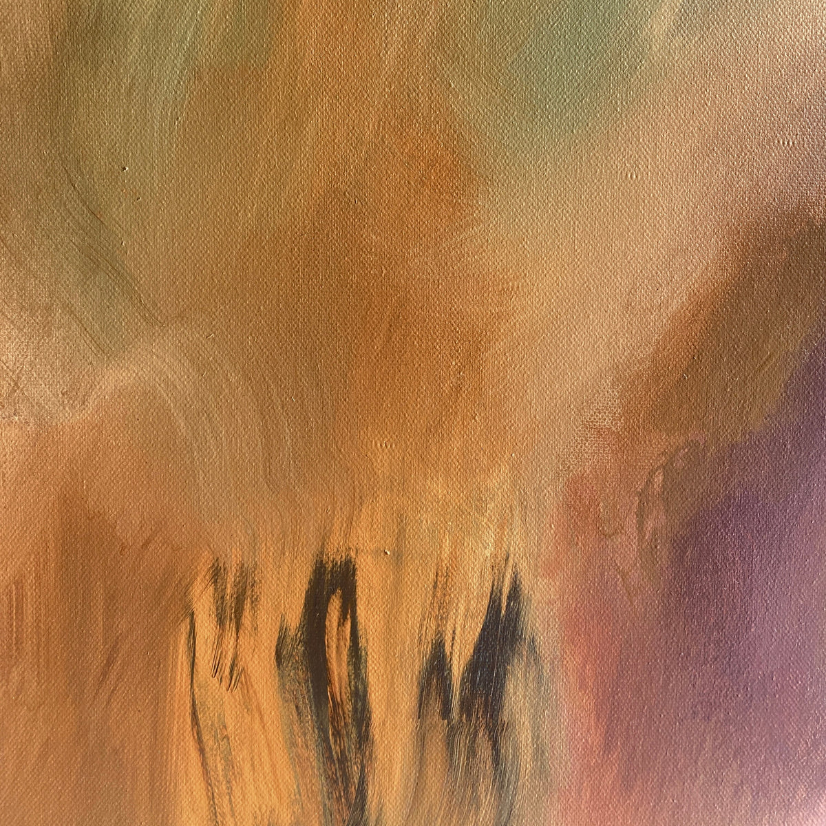 Last light in the Forest - Original Painting